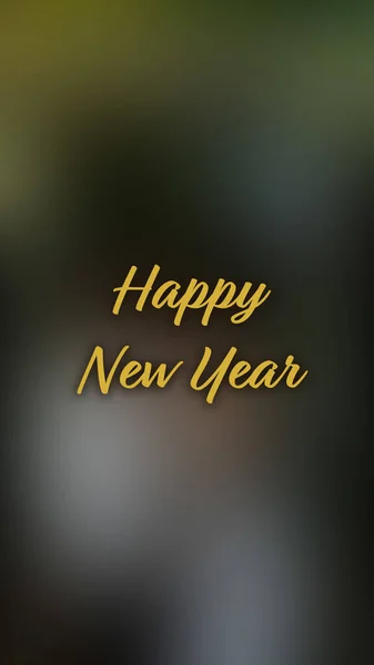 Blurred Background Happy New Year — Stockfoto