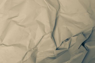 Beyaz buruşmuş kağıt arkaplan grunge doku arkaplanı