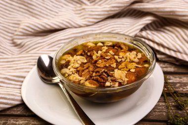 Delicious Traditional Turkish dessert ashure