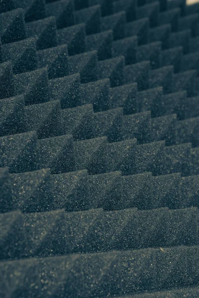 Close up of studio sound acoustical foam Background