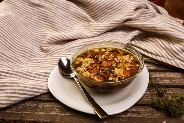 Delicious Traditional Turkish Dessert Ashure — Fotografia de Stock