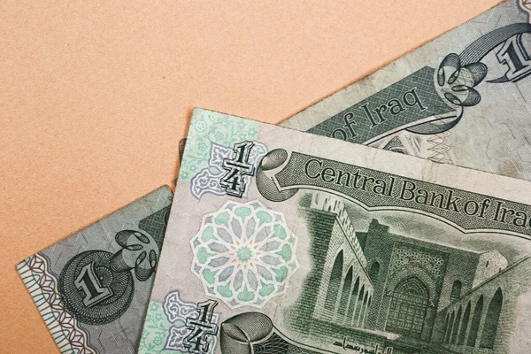 Irak Merkez Bankası Bir Dinar Banknote — Stok fotoğraf