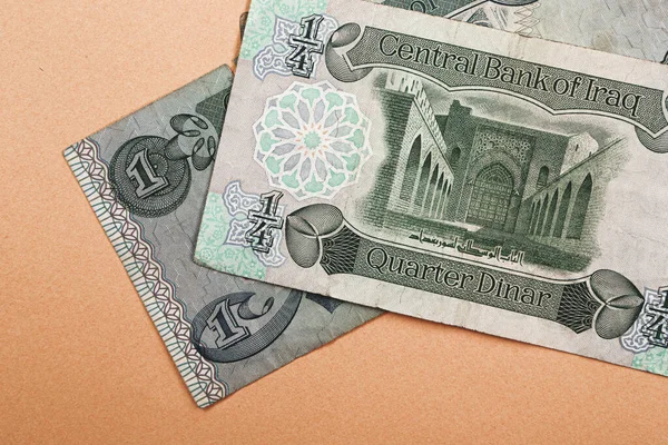 Banca Centrale Dell Iraq Banconota Dinaro — Foto Stock