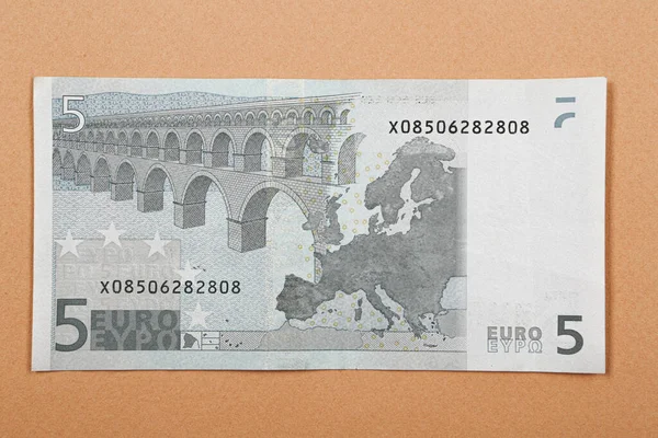 Monnaie Européenne Monnaie Billets Euros — Photo