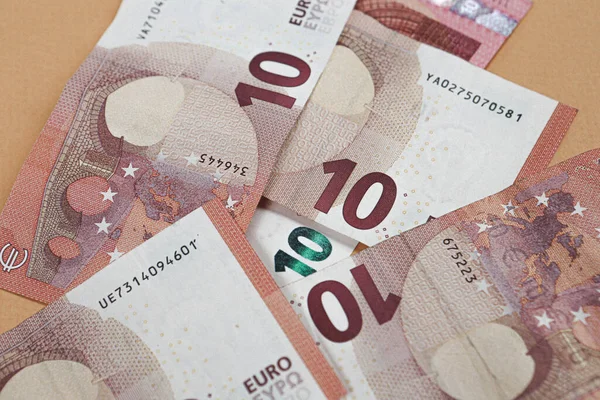 Europeiska Valutapengar Eurosedlar — Stockfoto
