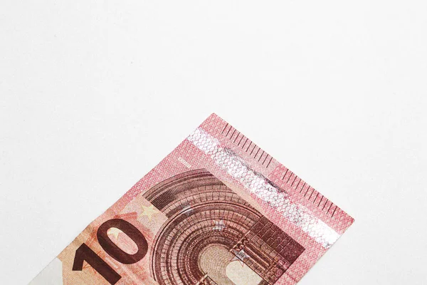 Monnaie Européenne Monnaie Billets Euros — Photo