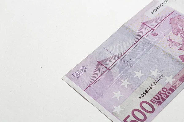 Pieniądze Walucie Europejskiej Banknoty Euro — Zdjęcie stockowe