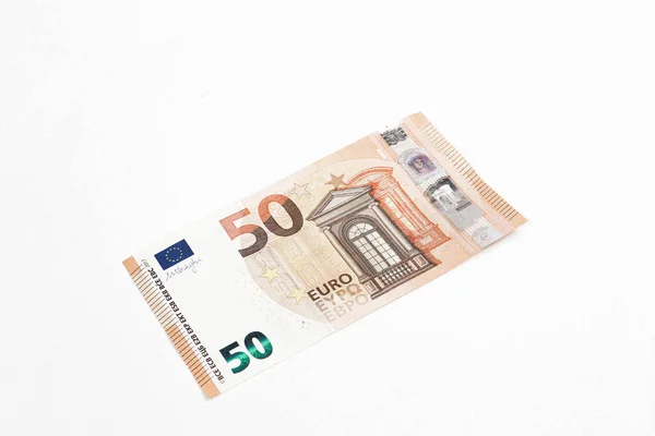 Monnaie Européenne Monnaie Billets Euros — Photo