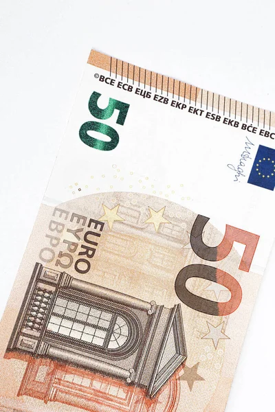 European Currency Money Euro Banknotes — Stock Photo, Image