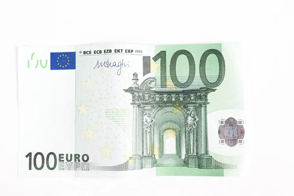 Monnaie Européenne Monnaie Billets Euros — Photo