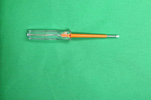 Отвертка Пластиковой Ручкой — стоковое фото