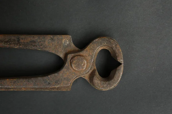 Old Well Used Pair Rusty Nippers — Stock Photo, Image