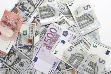 Multi Euro Nakit ve Bozuk Para, farklı türde yeni nesil banknotlar, bitcoin, Türk lirası