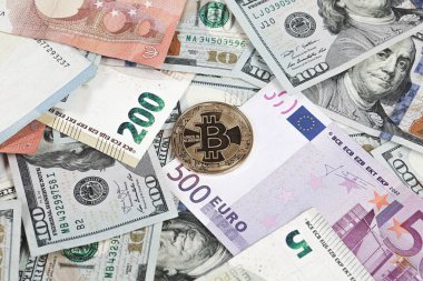 Multi Euro Nakit ve Bozuk Para, farklı türde yeni nesil banknotlar, bitcoin, Türk lirası