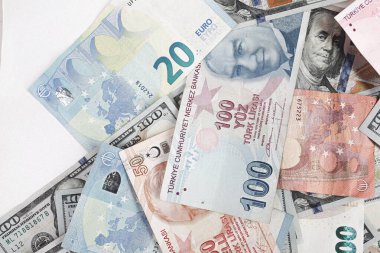 Multi Euro Nakit ve Bozuk Para, farklı türde yeni nesil banknotlar, bitcoin, Türk lirası