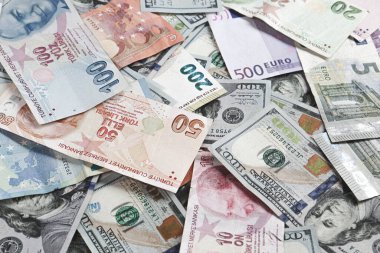 Multi Euro Nakit ve Bozuk Para, farklı türde yeni nesil banknotlar, bitcoin, Türk lirası