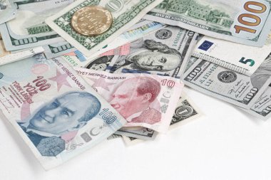 Multi Euro Nakit ve Bozuk Para, farklı türde yeni nesil banknotlar, bitcoin, Türk lirası