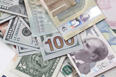 Multi Euro Nakit ve Bozuk Para, farklı türde yeni nesil banknotlar, bitcoin, Türk lirası