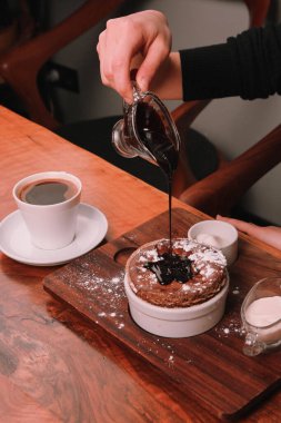 dondurma çikolatalı sufle