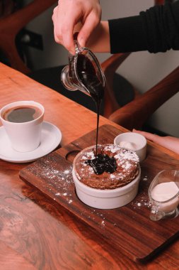 dondurma çikolatalı sufle