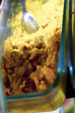 Geleneksel Türk ve Yunan yemek meze masası