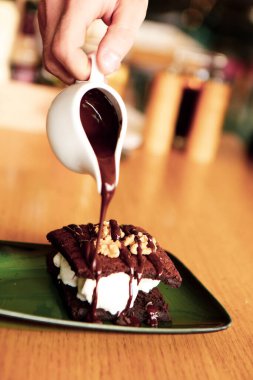 dondurma çikolatalı sufle