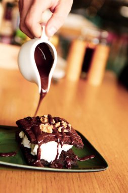 dondurma çikolatalı sufle