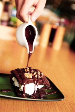 dondurma çikolatalı sufle