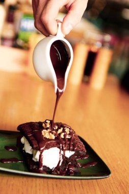 dondurma çikolatalı sufle