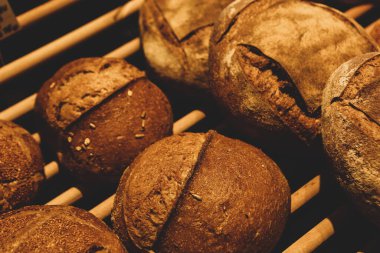 Lezzetli doğal estetik fırınlanmış ekmek