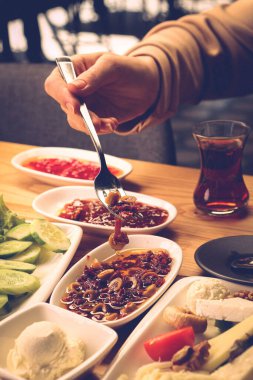 zengin ve leziz Türk Kahvaltı