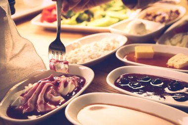 zengin ve leziz Türk Kahvaltı