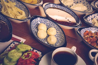 zengin ve leziz Türk Kahvaltı