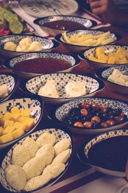 zengin ve leziz Türk Kahvaltı