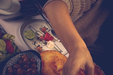 zengin ve leziz Türk Kahvaltı