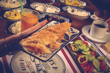 zengin ve leziz Türk Kahvaltı