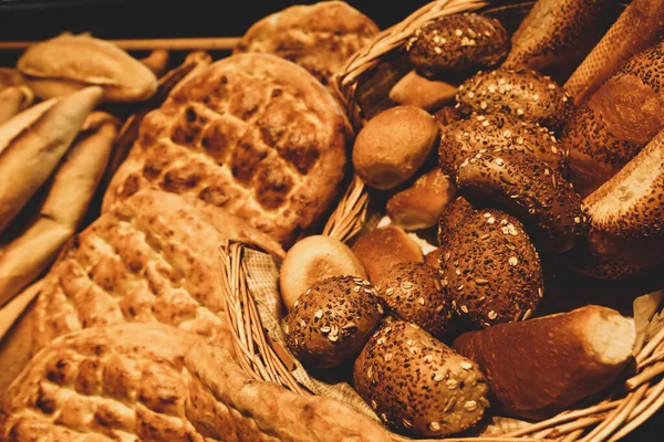 Delicious Natural Aesthetic Baked Bread — Stock Photo, Image