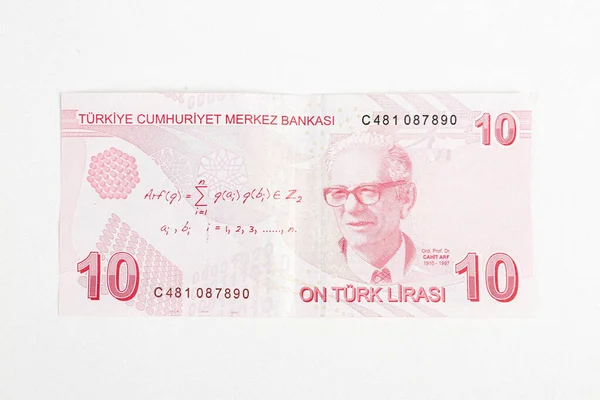 Türk Para Birimi Türk Lireti Banknotları — Stok fotoğraf