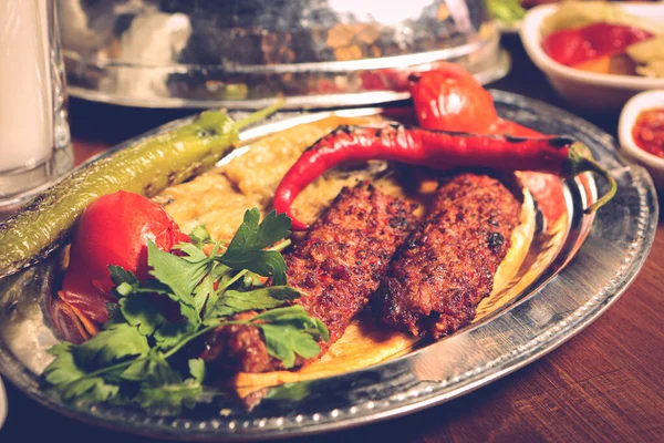 Ramadan Traditionnel Turc Arabe Kebab — Photo