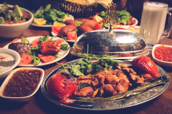 Турецька Арабська Традиція Рамадан Кебаб — стокове фото
