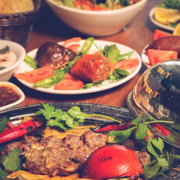 Turkish Arabic Traditional Ramadan Kebab — Stock Photo, Image