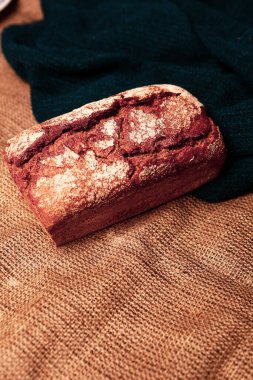 Lezzetli doğal estetik fırınlanmış ekmek