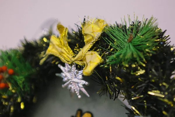 Pine Christmas Tree Gift — Φωτογραφία Αρχείου