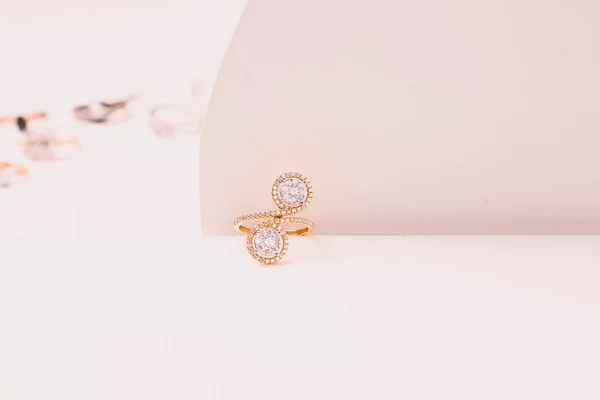 Diamond Jewelry Luxury Fashion Jewelry — Stock Photo, Image