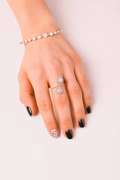 Diamanten Sieraden Luxe Fashion Sieraden — Stockfoto