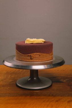 Masada lezzetli bir pasta var.