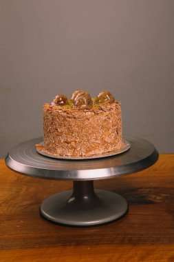 Masada lezzetli bir pasta var.