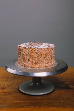 Masada lezzetli bir pasta var.