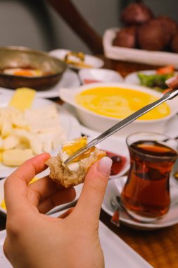 zengin ve leziz Türk Kahvaltı