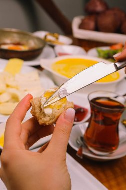 zengin ve leziz Türk Kahvaltı